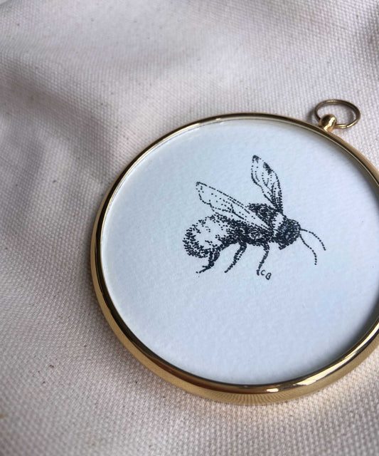 Bee framed original