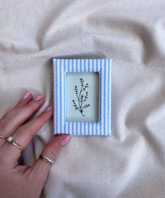 Mini flower framed original