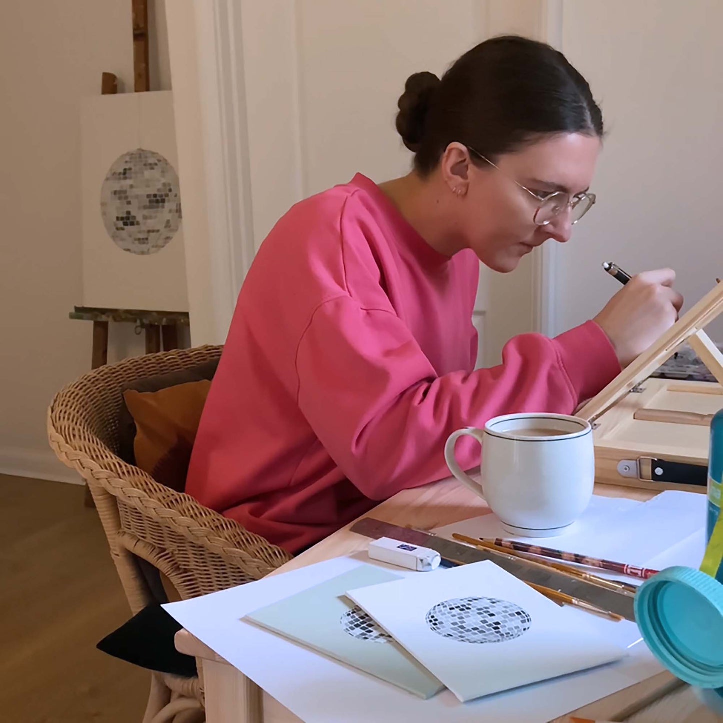 Disco Ball Painting #1