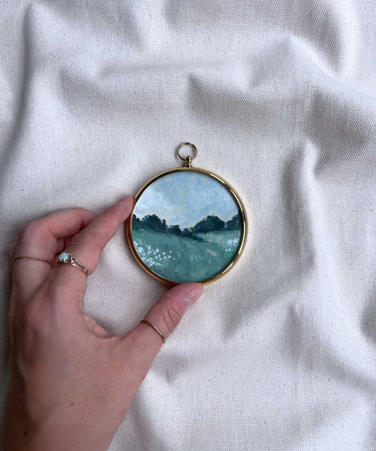 Countryside framed original #2