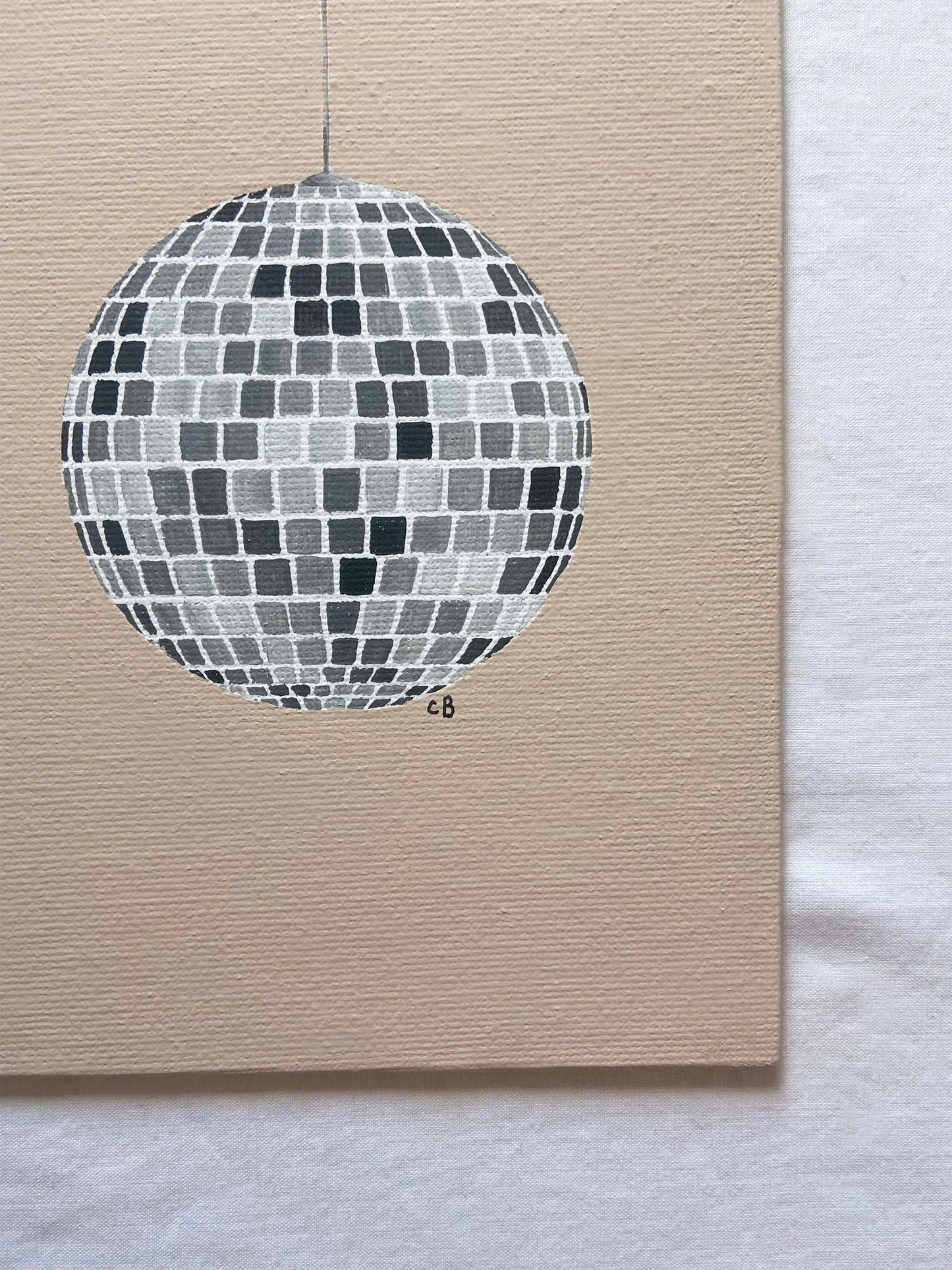 Disco Ball Painting #4