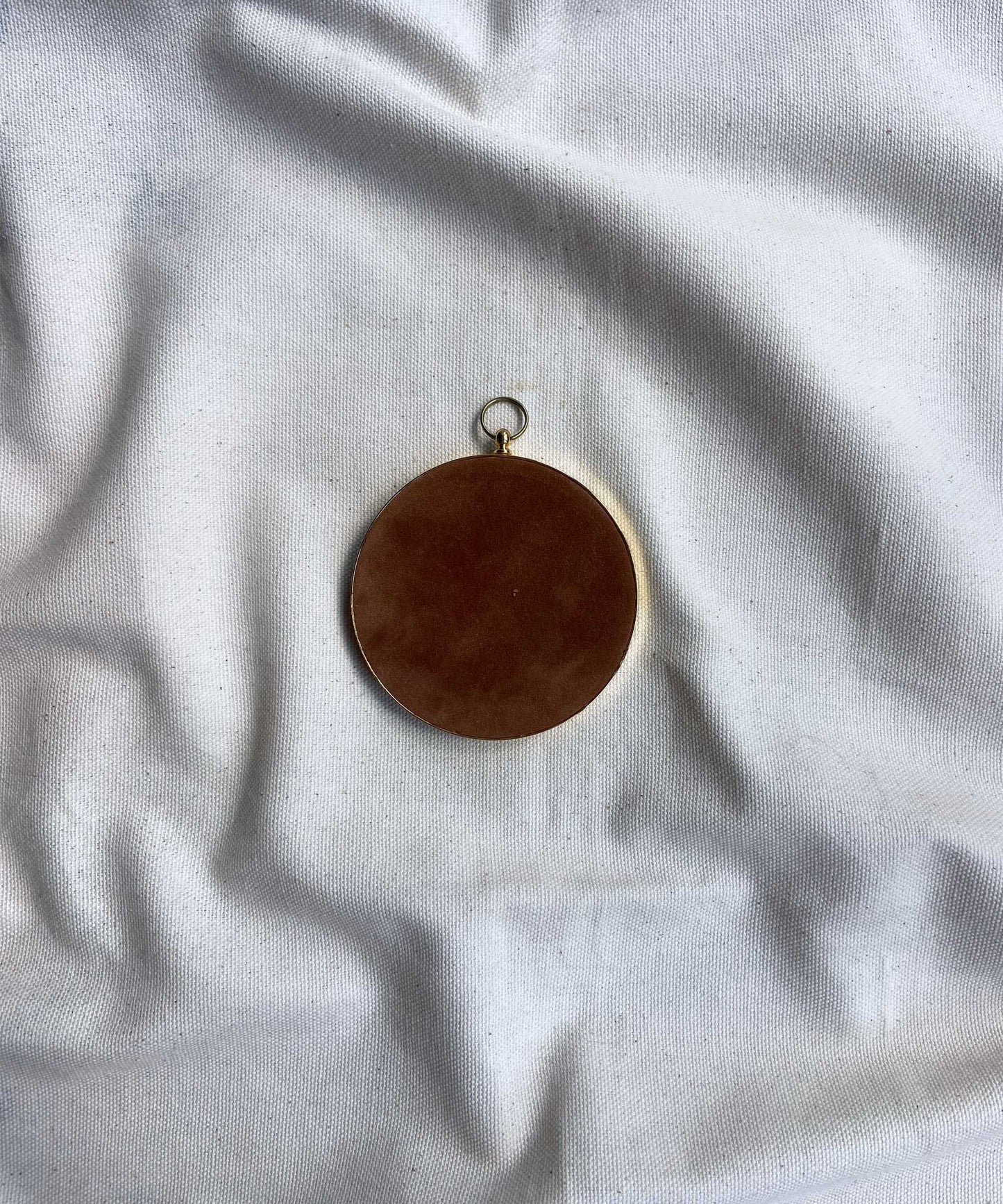 Disco ball framed print