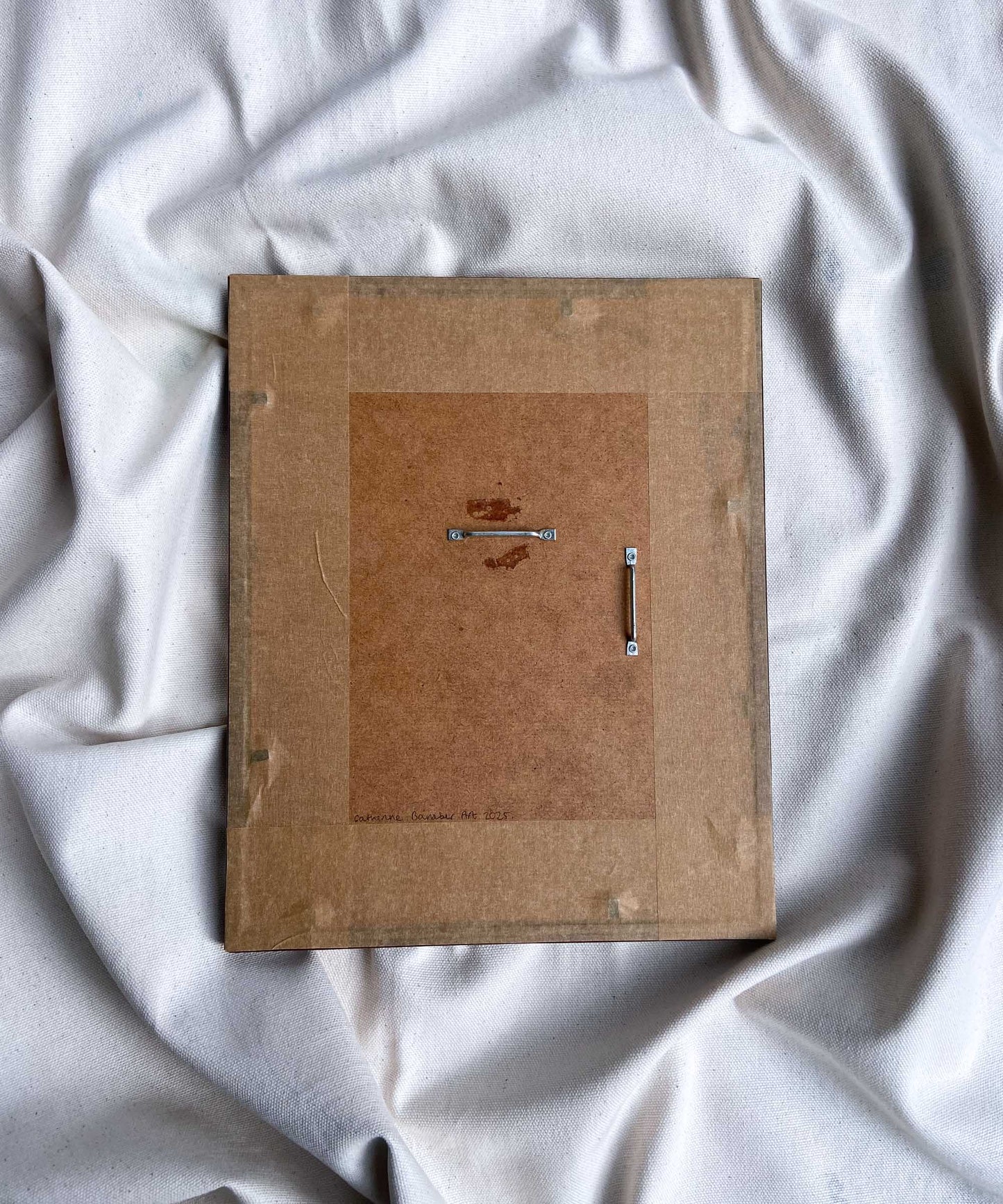 Vintage florals framed original