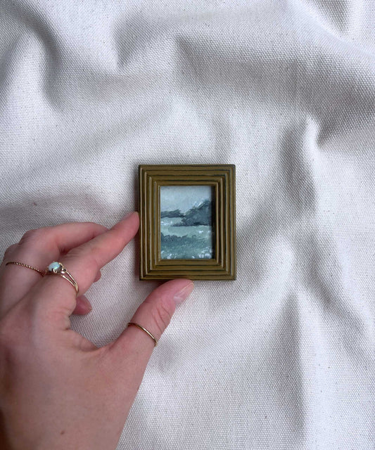 Mini landscape framed original