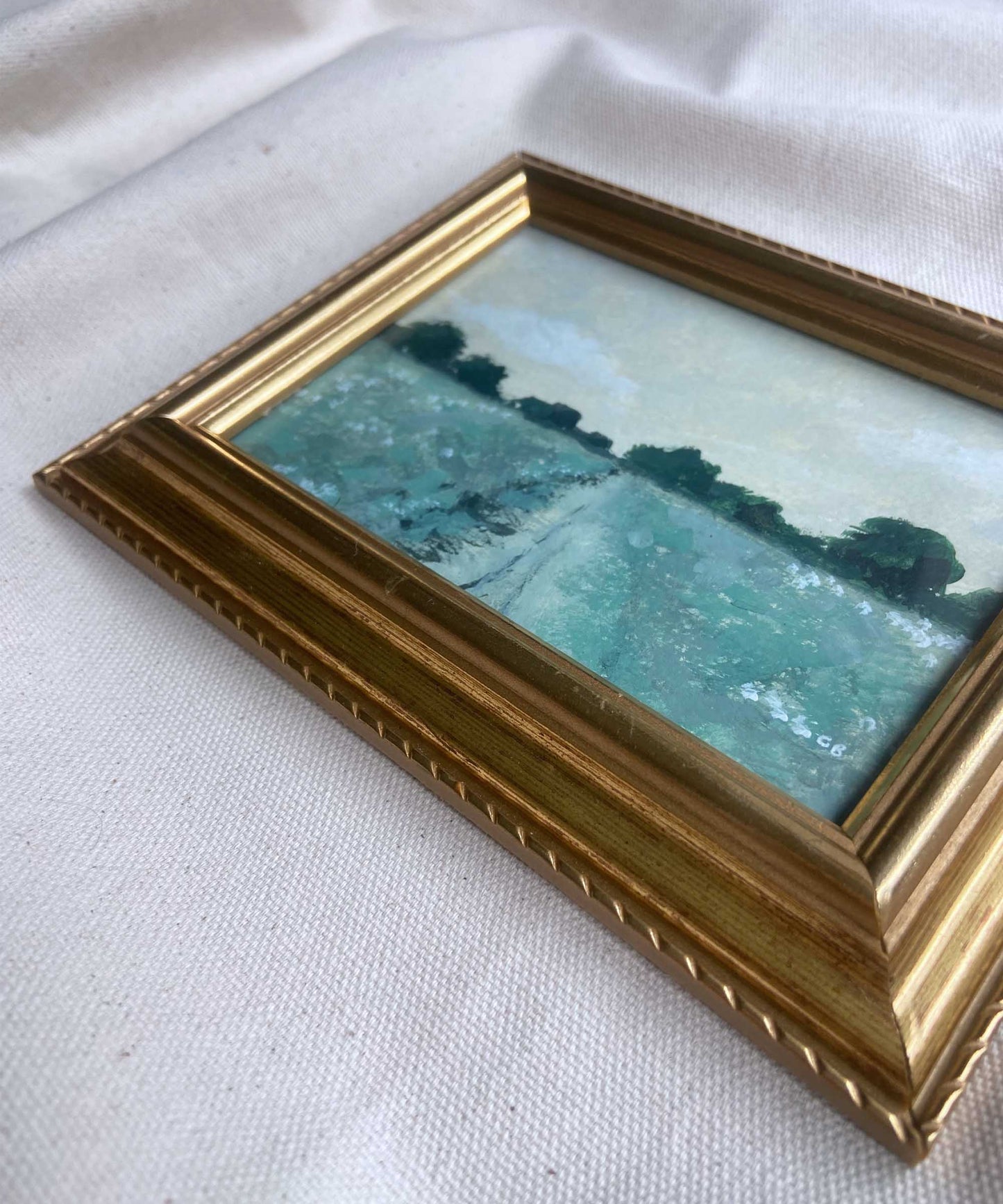 Walking path framed original