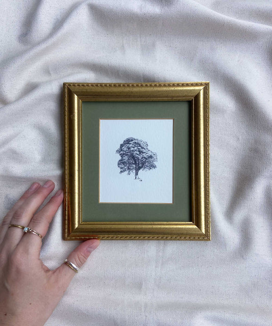 Sycamore Gap framed print