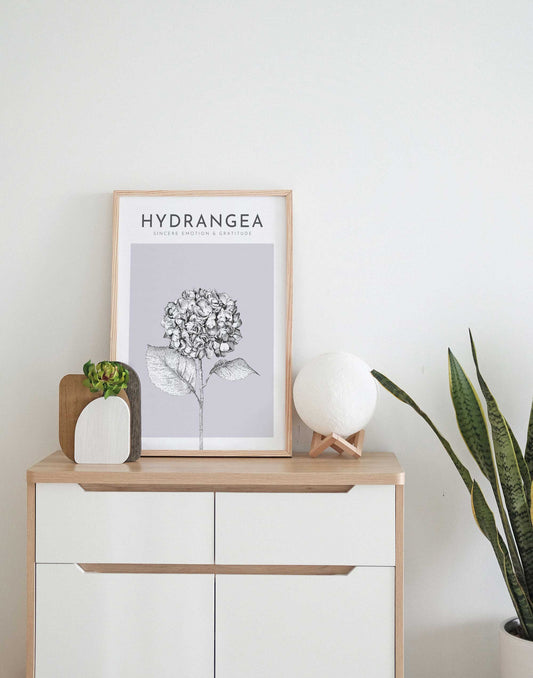 Hydrangea Print