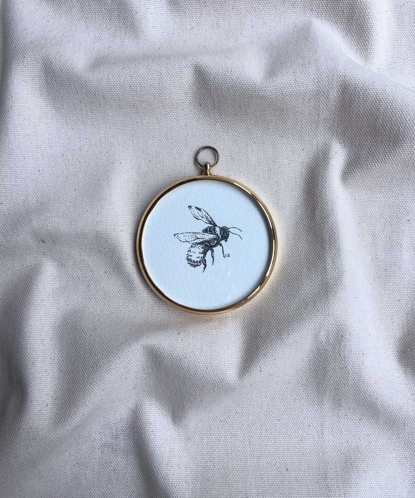 Bee framed original