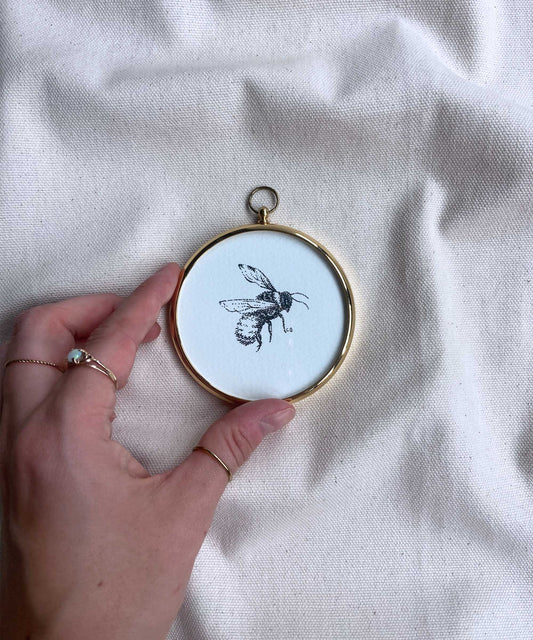 Bee framed original