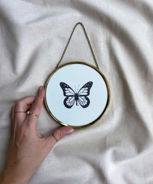 Butterfly framed print
