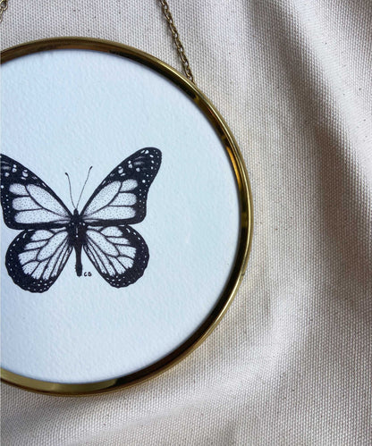 Butterfly framed print