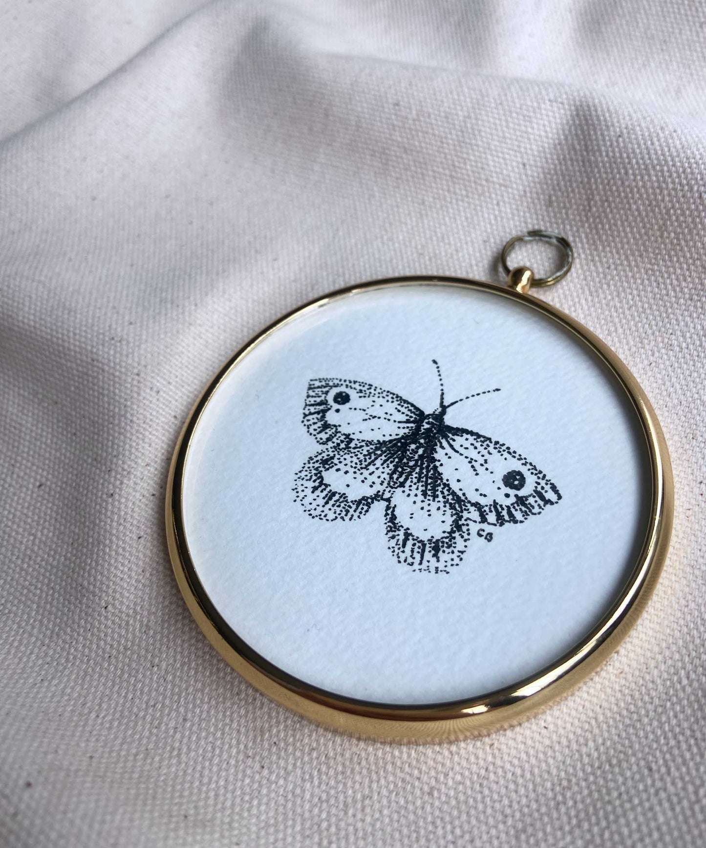 Butterfly framed original
