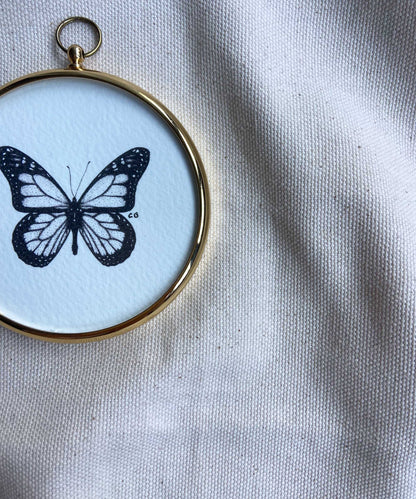 Butterfly framed print