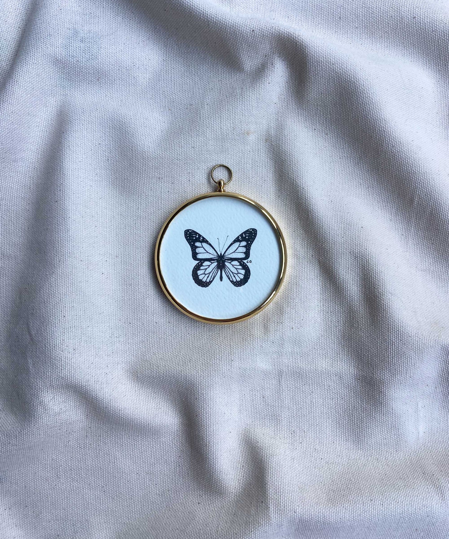 Butterfly framed print