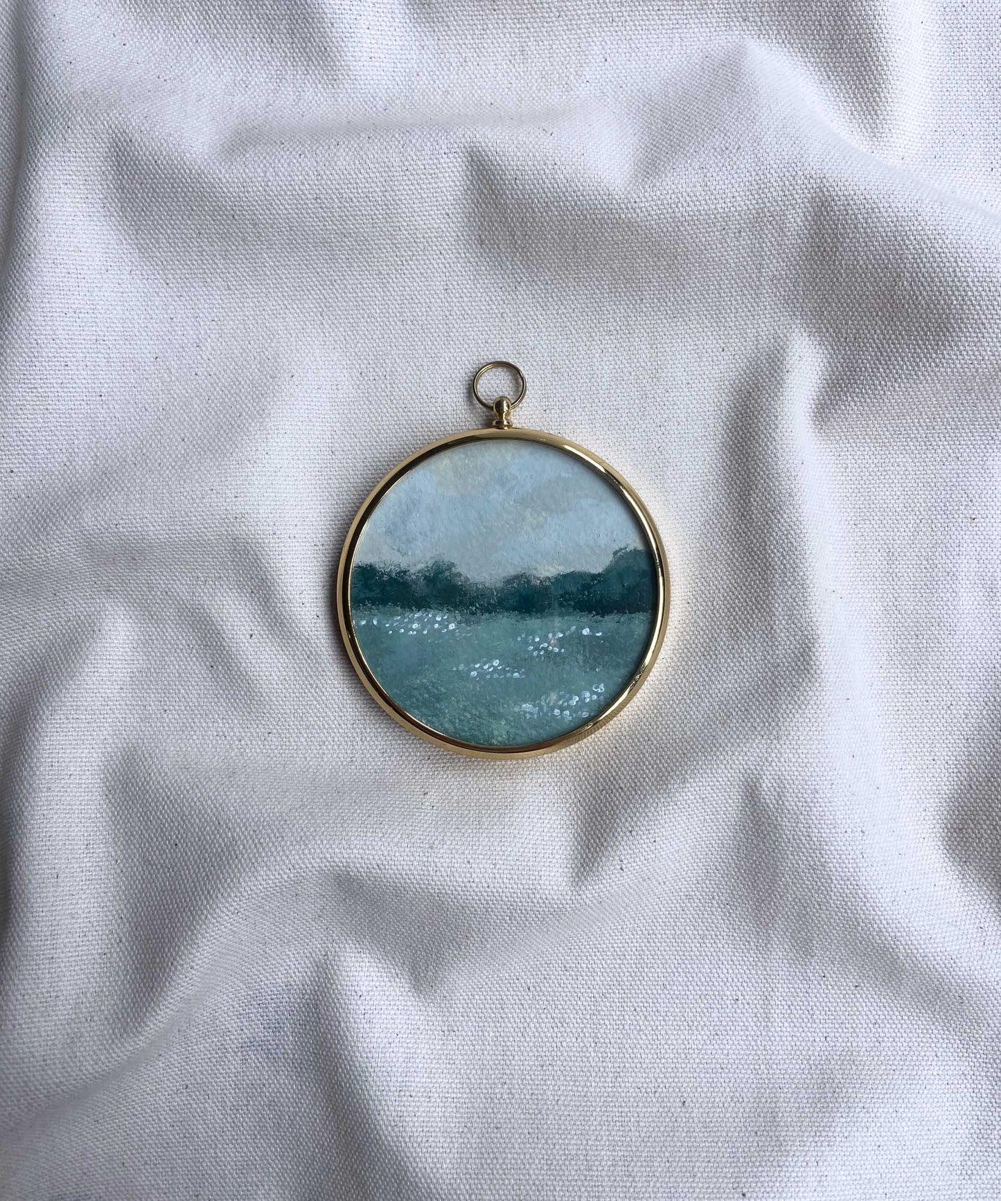 Countryside framed original #1