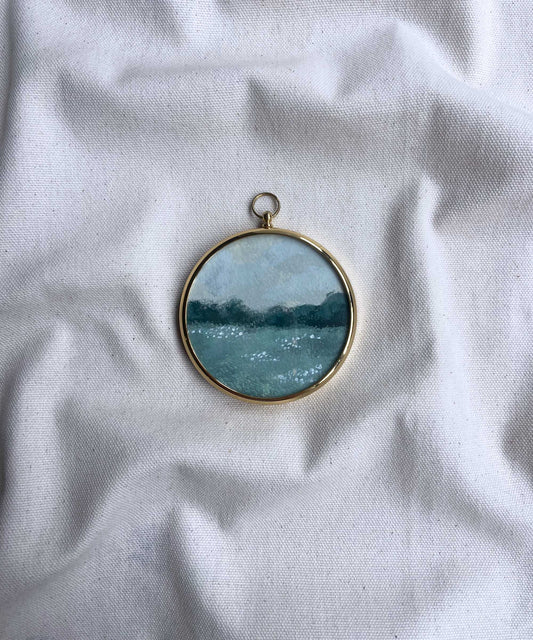 Countryside framed original #1