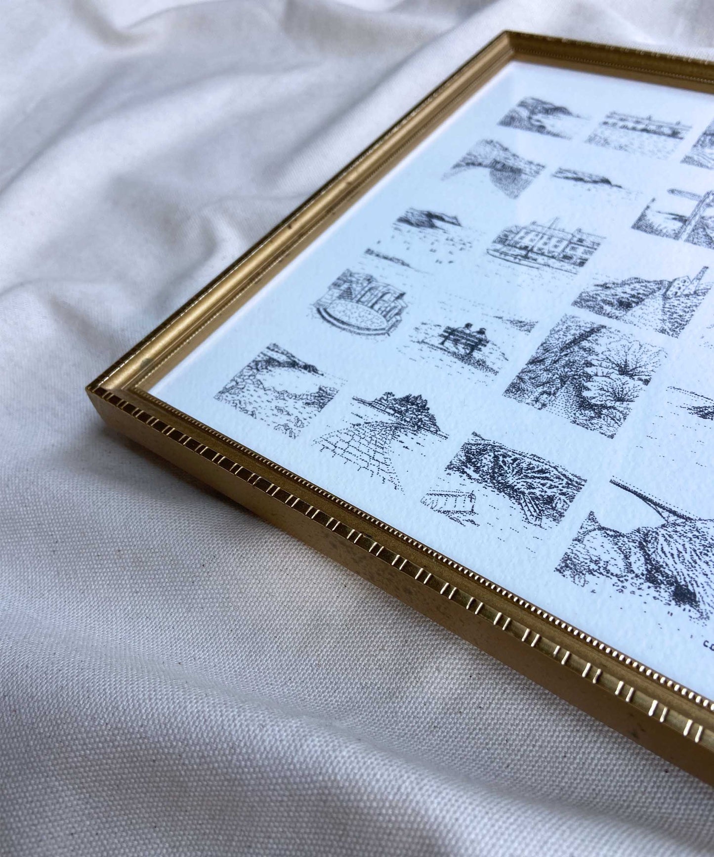 Cornwall moments framed print