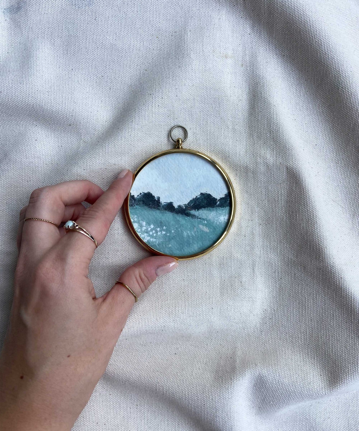 Countryside framed print