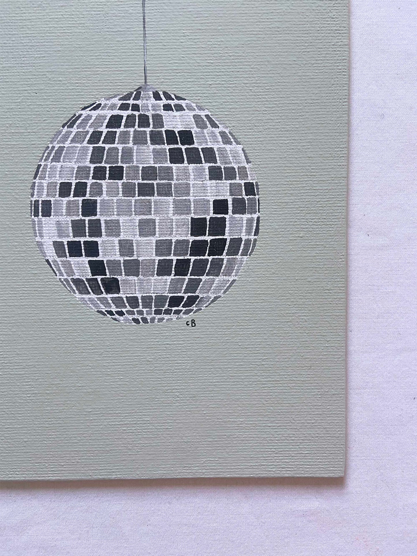 Disco Ball Painting #2