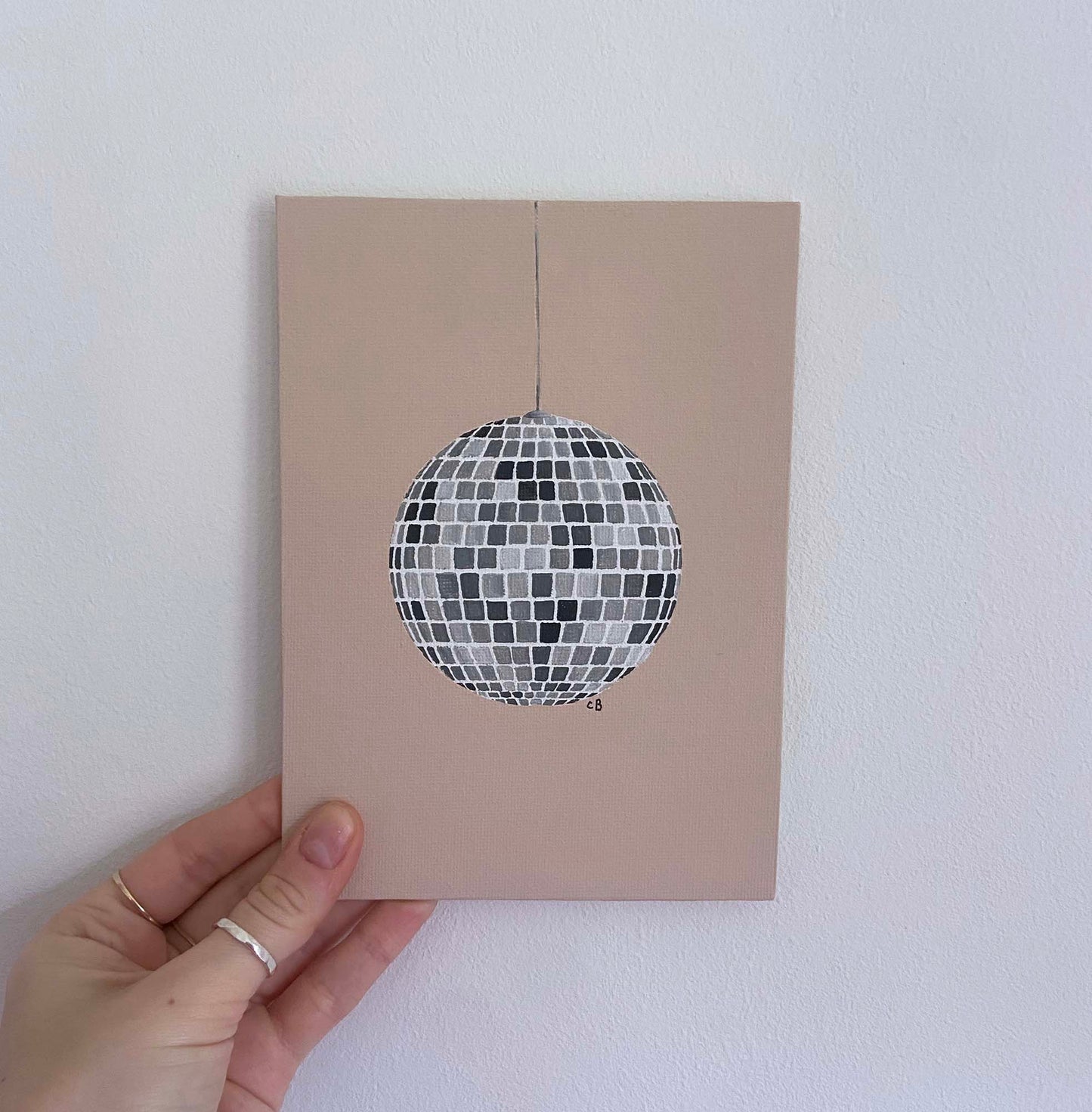Disco Ball Painting #4