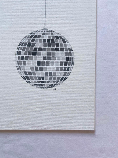 Disco Ball Painting #1