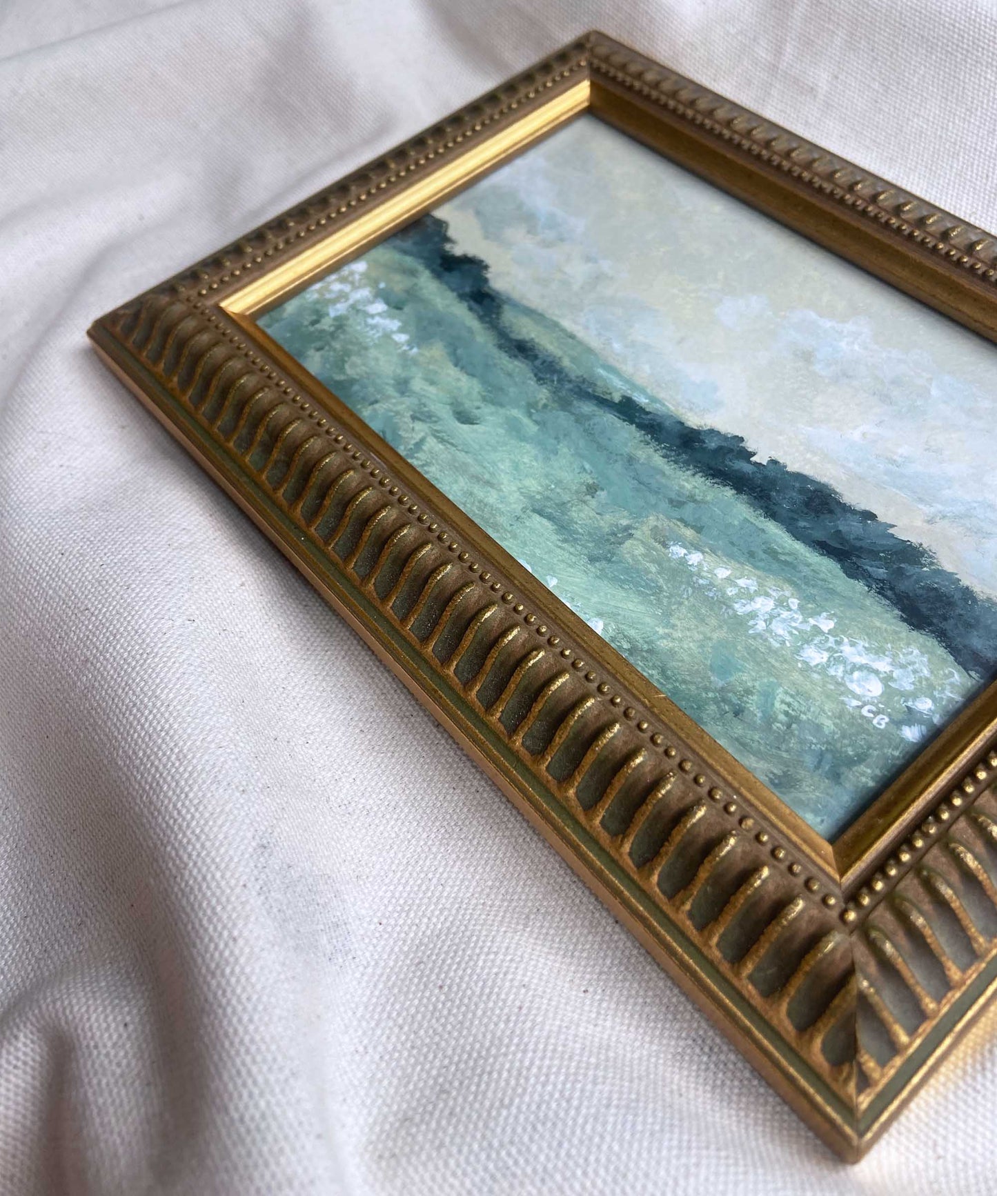 Rolling fields framed original