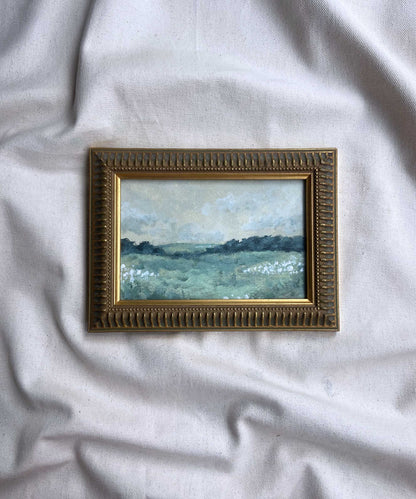 Rolling fields framed original