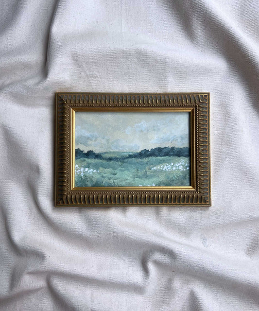 Rolling fields framed original