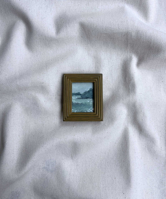 Mini landscape framed original