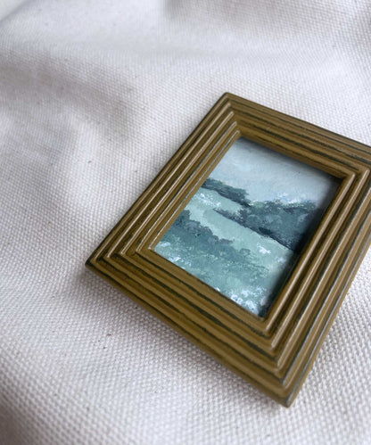 Mini landscape framed original