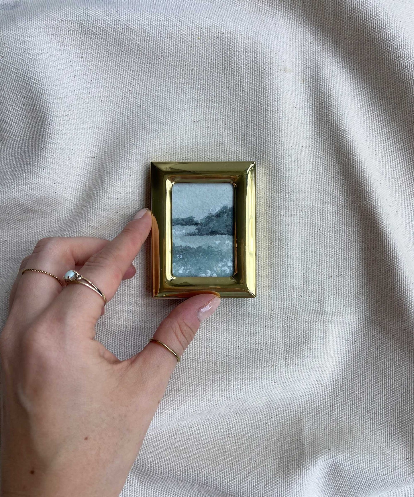 Countryside framed print