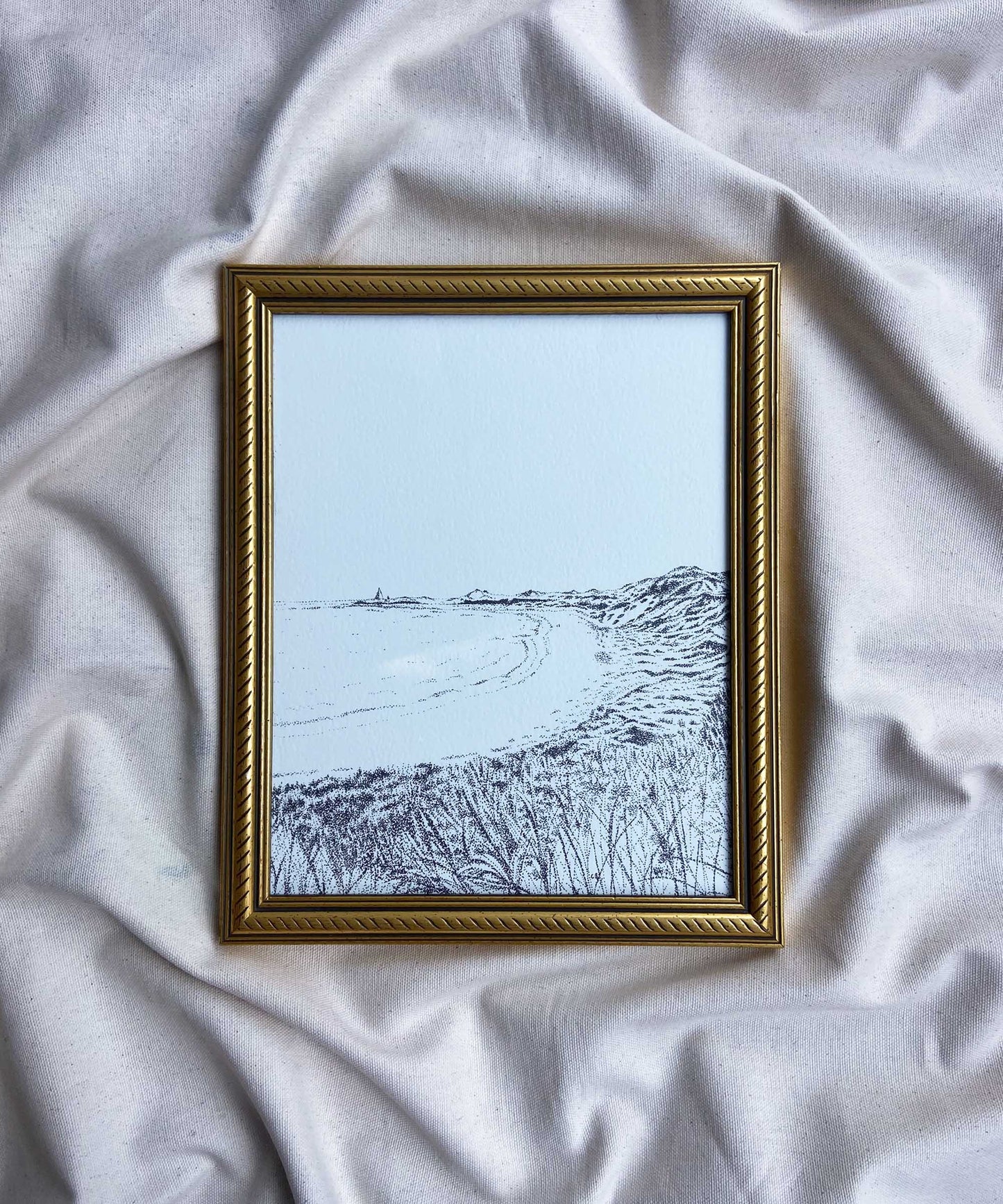 Northumberland framed print