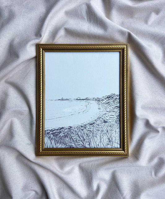 Northumberland framed print