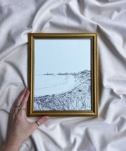 Northumberland framed print