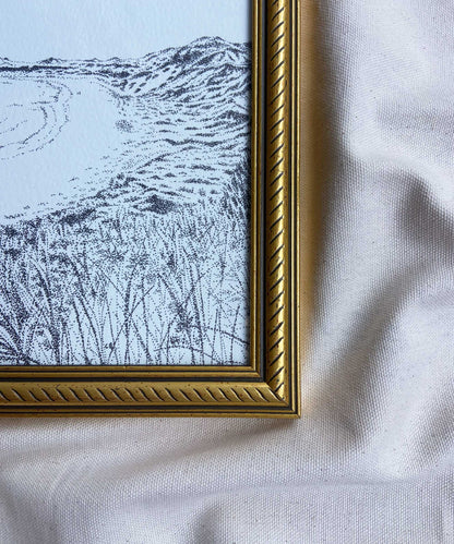 Northumberland framed print