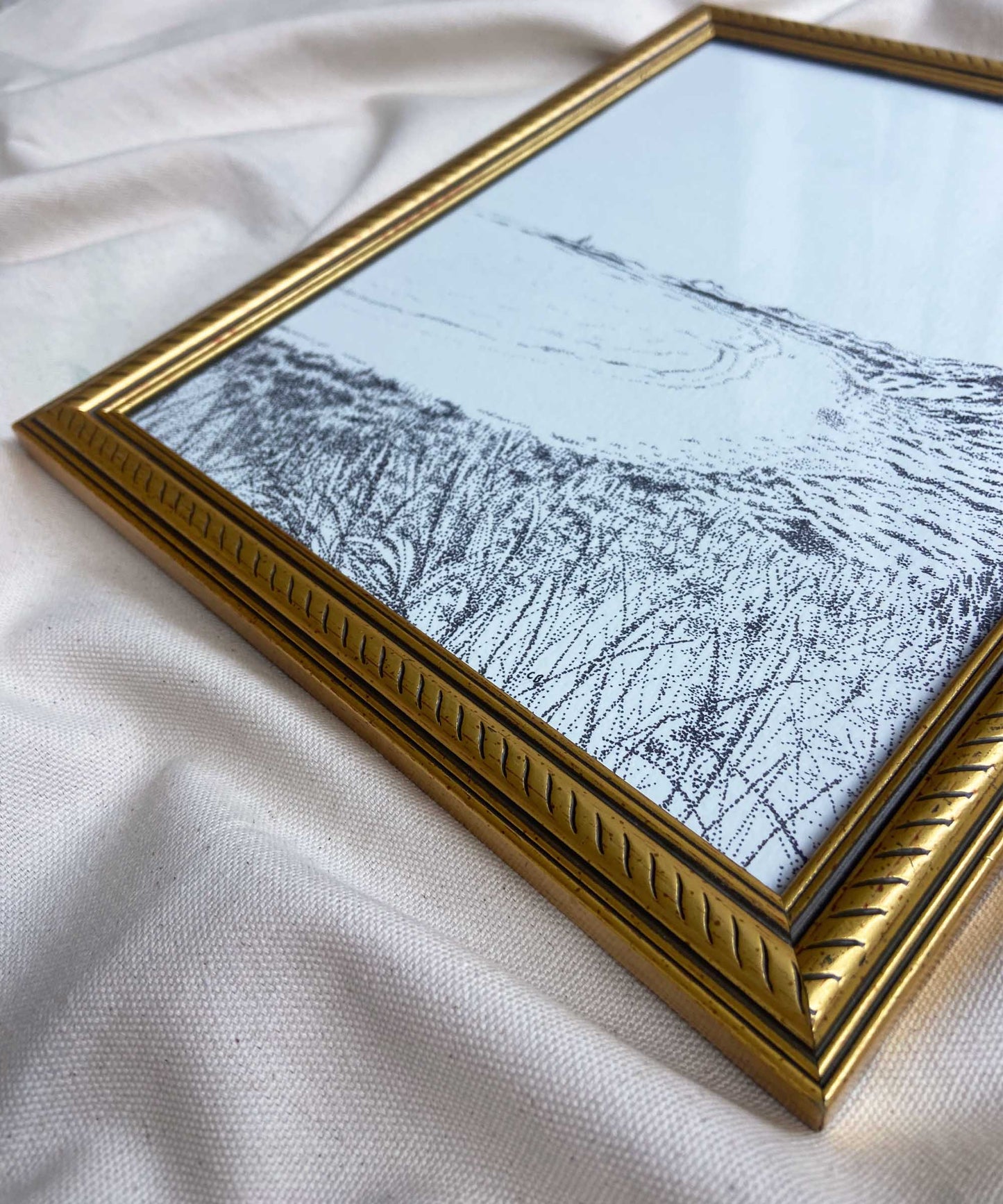 Northumberland framed print