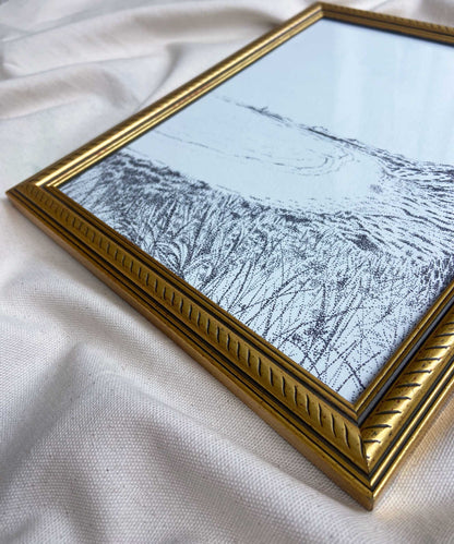 Northumberland framed print