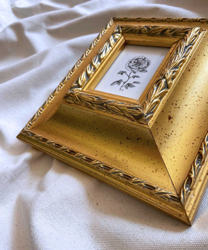Peony framed original