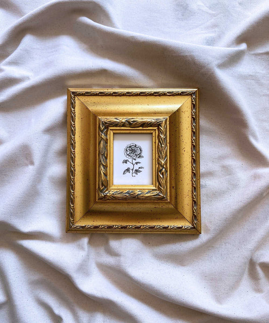 Peony framed original