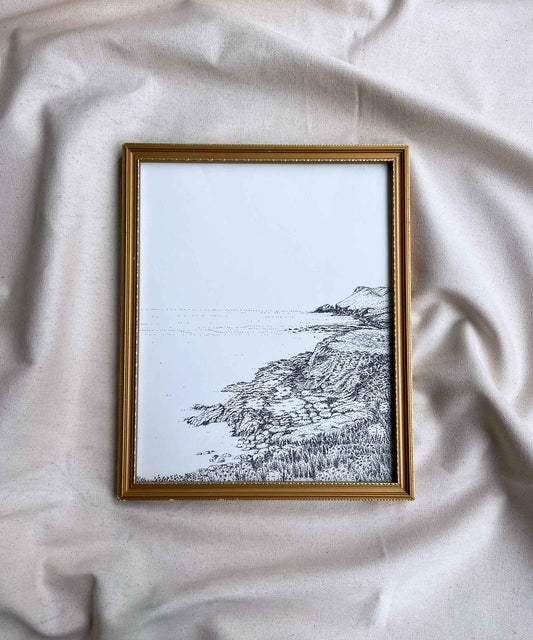Polzeath framed original