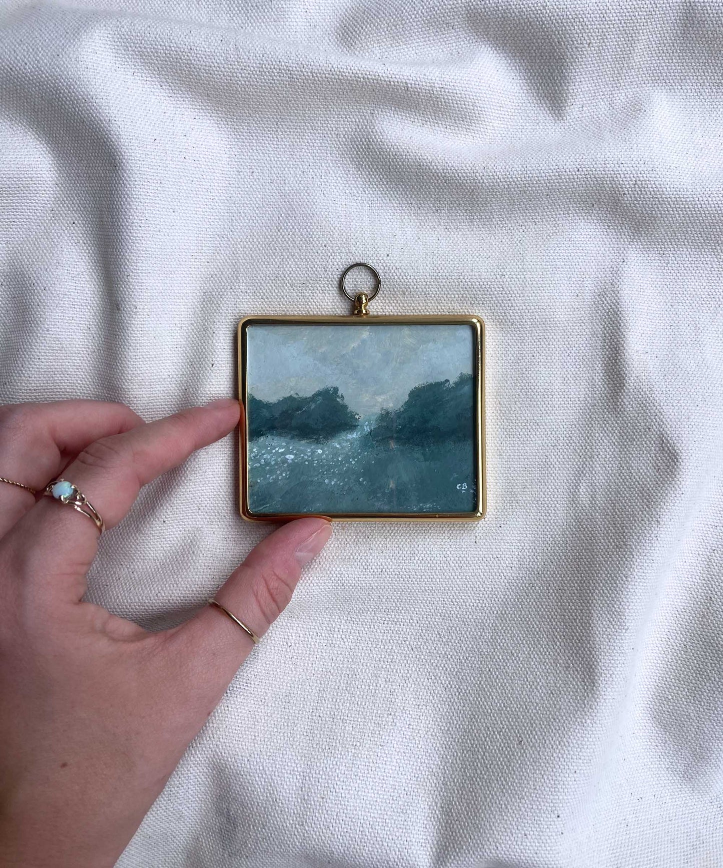 Countryside framed original #3