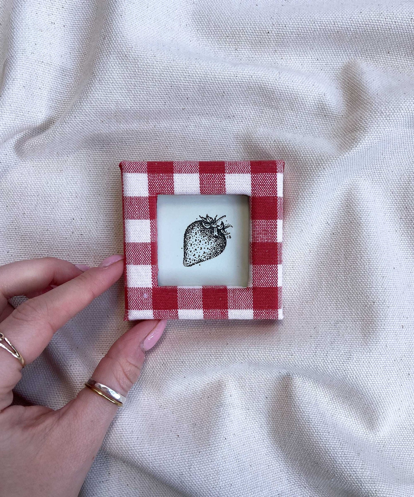 Mini strawberry framed original