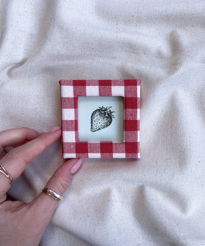 Mini strawberry framed original