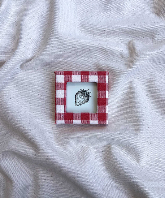 Mini strawberry framed original