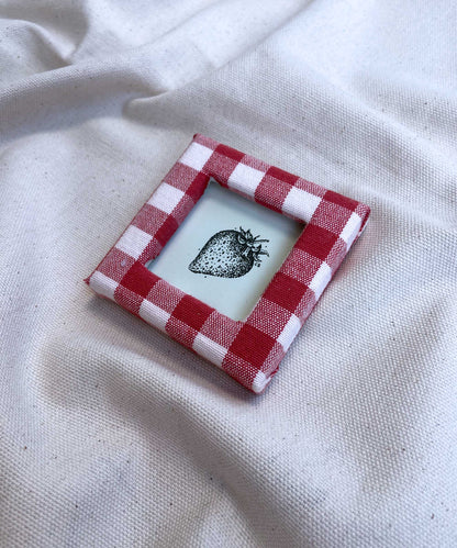Mini strawberry framed original