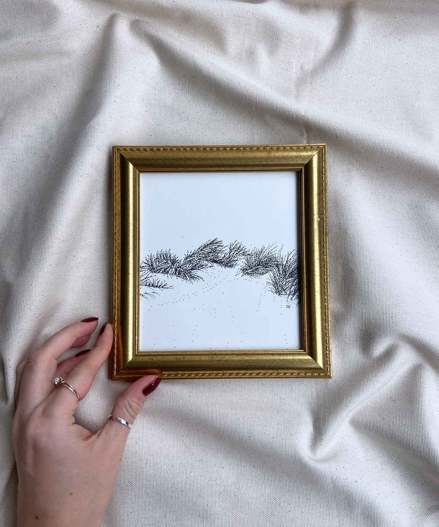 Sand Dunes Art Print