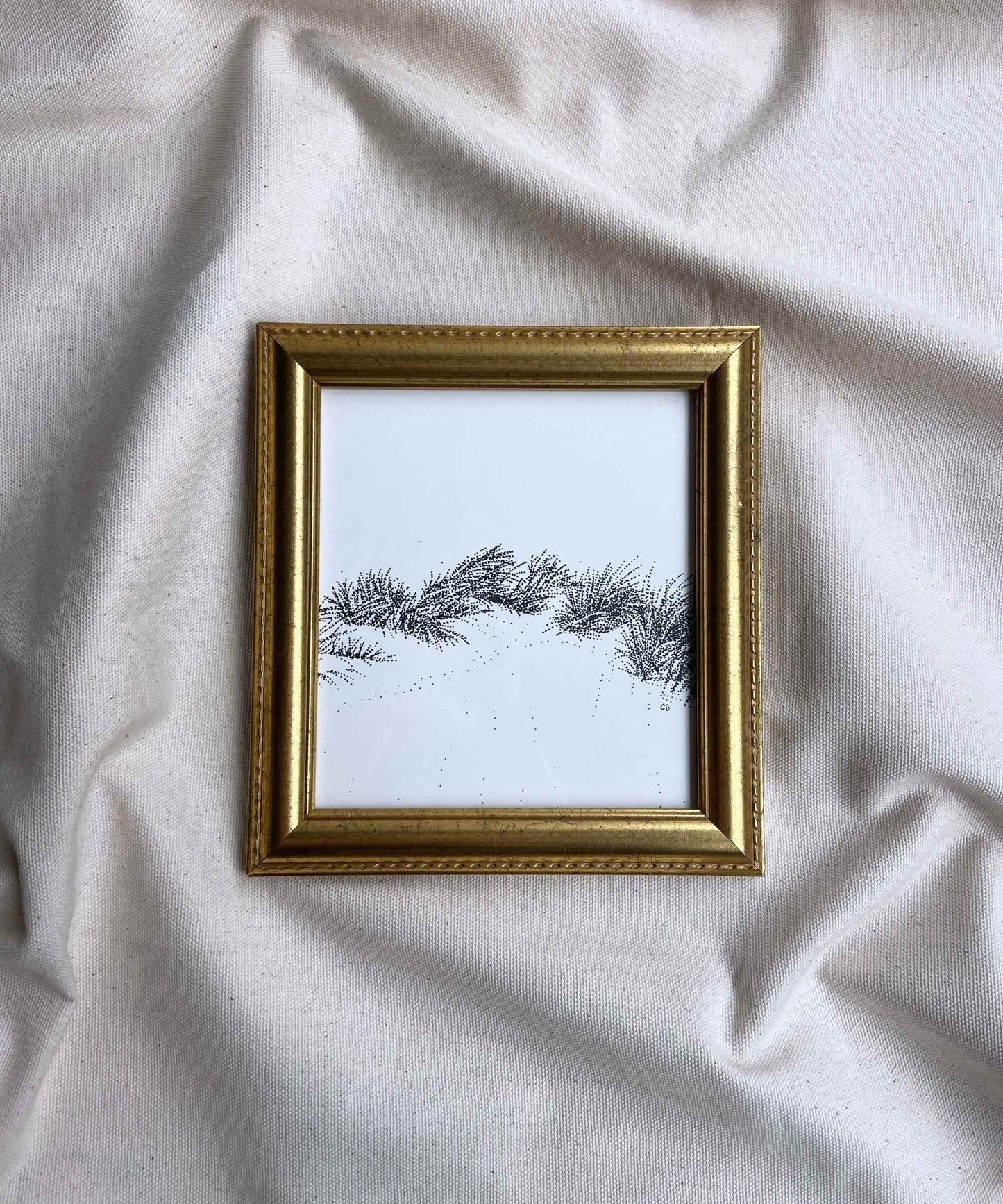Sand dunes framed original