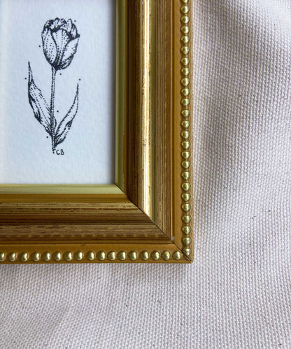Tulip framed original