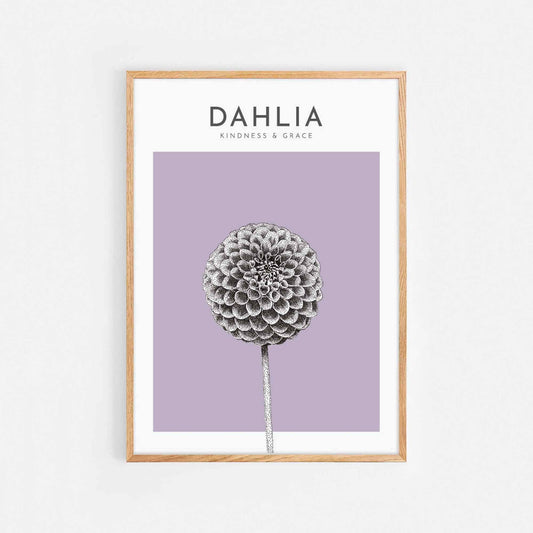 Dahlia Print