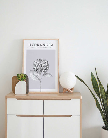 Hydrangea Print